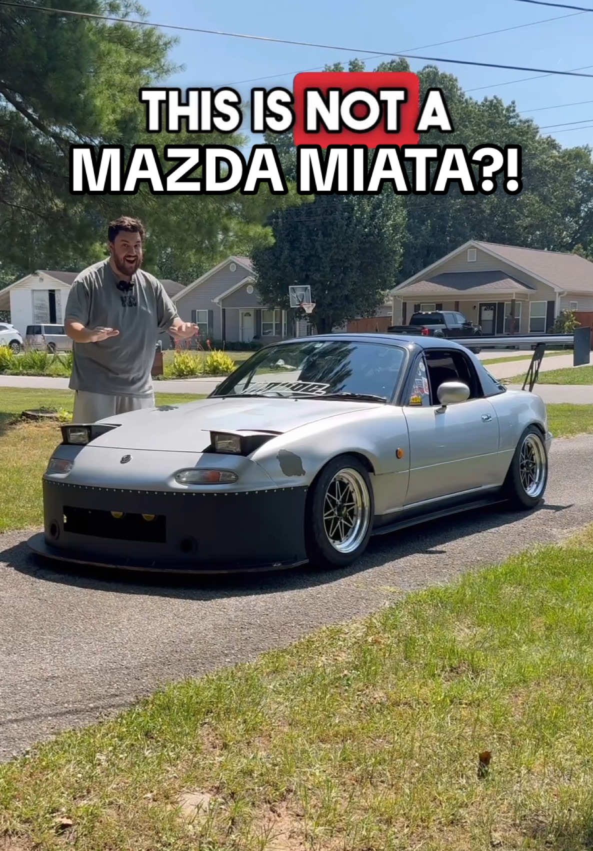 The JDM Car We *Technically* Got?!?! #Mazda #Eunos #Roadster #Racecar #JDM #RHD #Japan #FYP #Car #Cars #CarTok #TikTokAutoCampaign #ClassicCar 