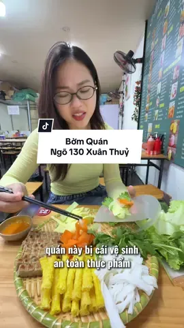 Cái ngõ 130 Xuân Thuỷ này chưa ăn được món nào ra hồn #minhanhvuong #xuhướng #ancungtiktok 