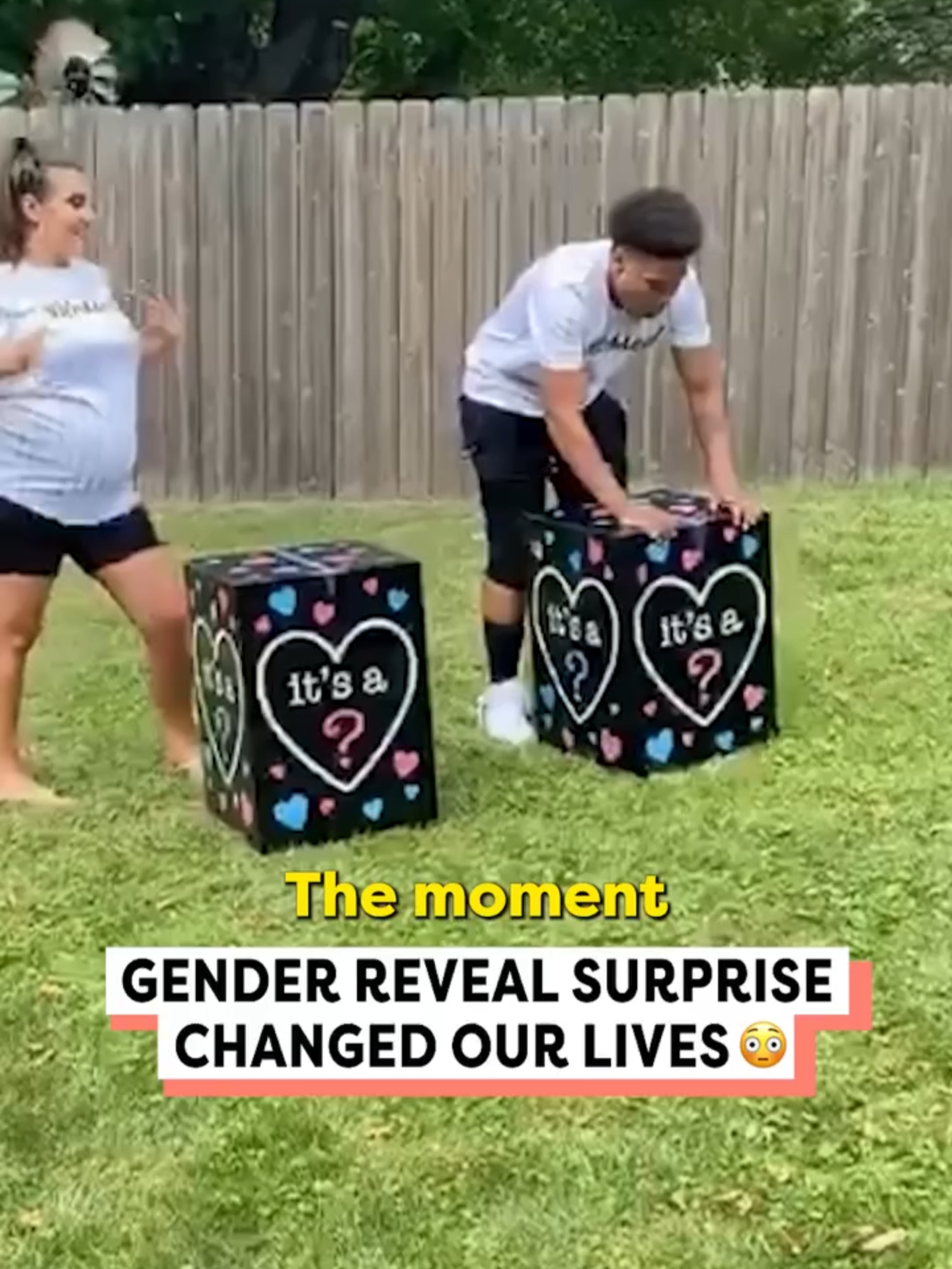 Nobody expected this 🤯 (via BViral) #genderreveal #genderrevealparty  #parenting #wholesome #baby
