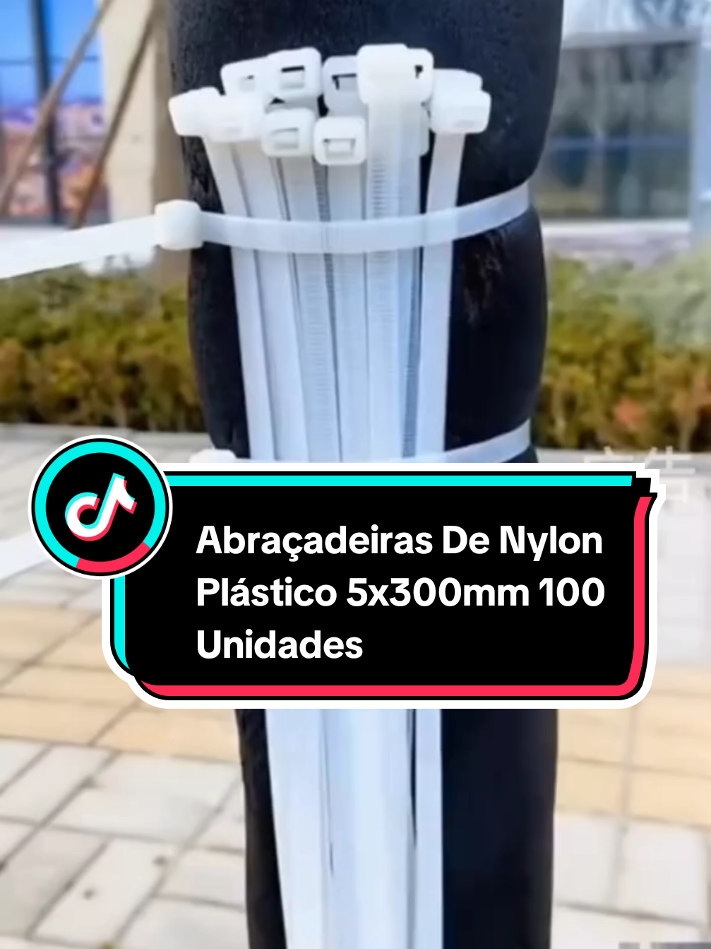 Abraçadeiras De Nylon Plástico Enforca Gato 5x300mm 100 Unidades GARANTA A SUA AGORA #tiktokshopchegou #tiktokshop #achadinhos #shopnow #abracadeira #abracadeiradenylon 