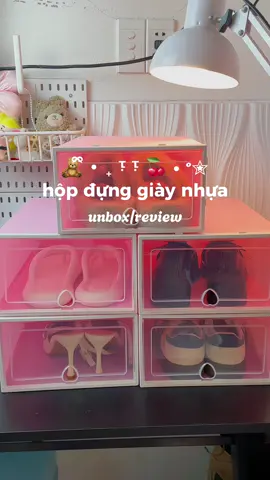 hộp đựng giày#hopdunggiay #viralvideos #xuhuongtiktok #decor 