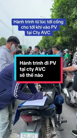 Hành trình đi PV tại cty AVC mỗi chiều #amahanam #vieclam2025 #congtyavc 