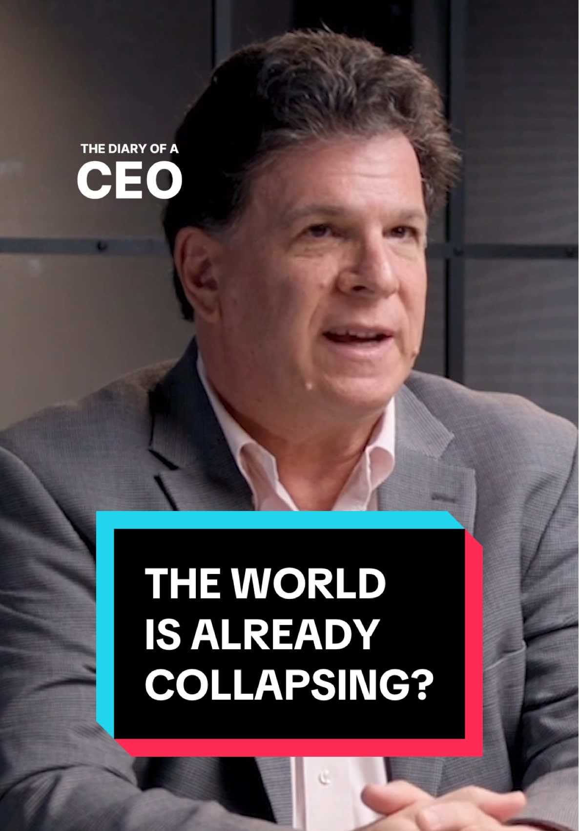Harvard mathematician reveals how we are already in a collapse of the world…  #Diaryofaceo #podcast #clips #podcastclips #viral #development #world #collapse #end 