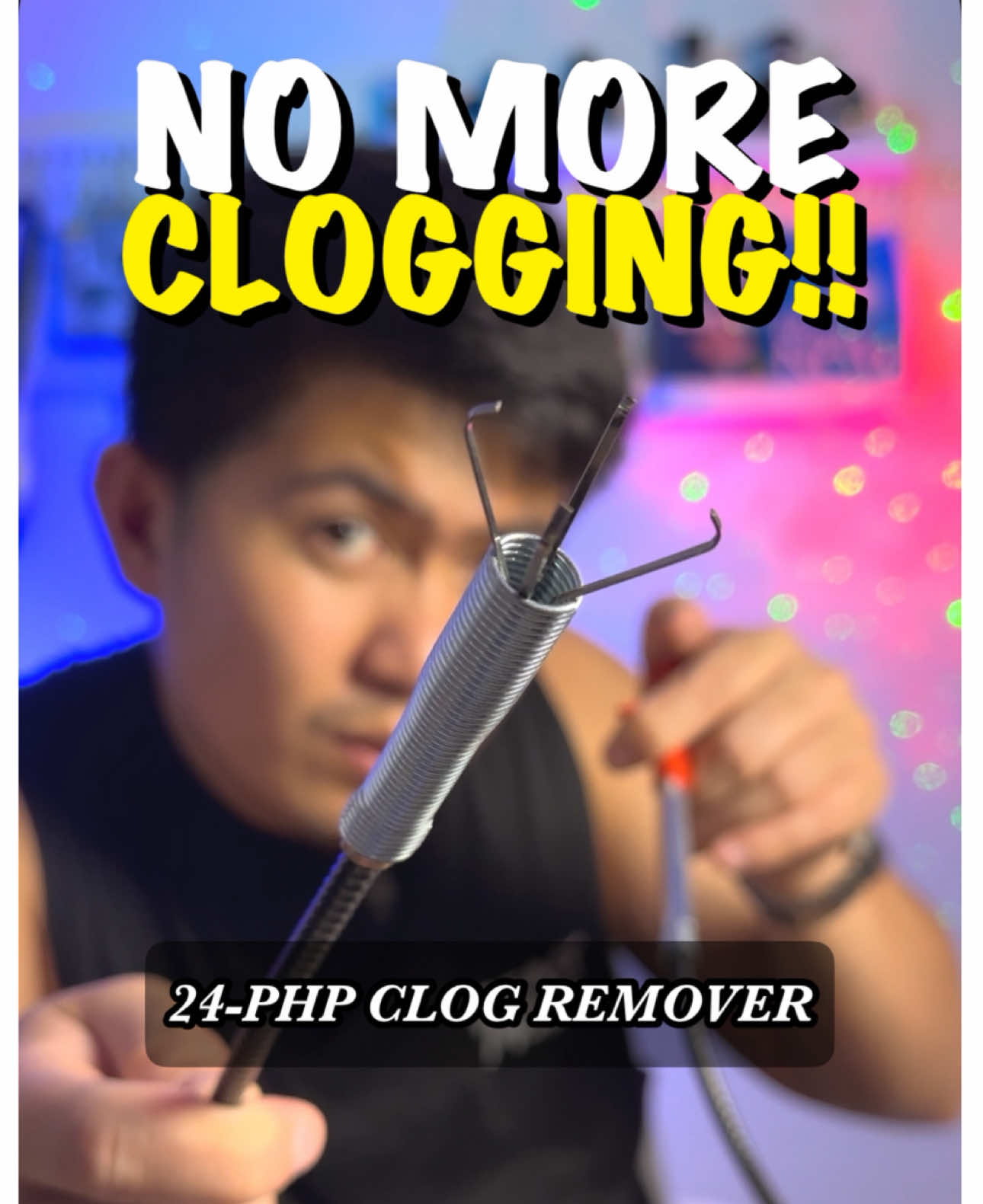 Di na mahahawakan ang maduming sink kung meron ka neto ✨ Steel Plumbing Clog Drain Remover (1.6m) 🧼 Say Goodbye to Clogged Drains! 🐍 1.6m Flexible Spring Wire Reaches Deep 🧲 Strong Claw Grip – Pulls Hair & Debris Fast ✅ Reusable, Eco-Friendly, No Harsh Chemicals #DrainCleaner #DeclogToolPH #HomeFixEssentials #PipeUnclogger #TikTokFindsPH  #EngrJL clogged sink solution spring pipe cleaner tool drain clog remover tool best sink declogger plumbing tool under ₱50
