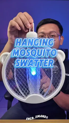FOLDABLE ELECTRIC MOSQUITO SWATTER/RACKET #mosquitoswatter #rechargable #antimosquito #rainydays #foldable #mosquitoracket #antidengue 