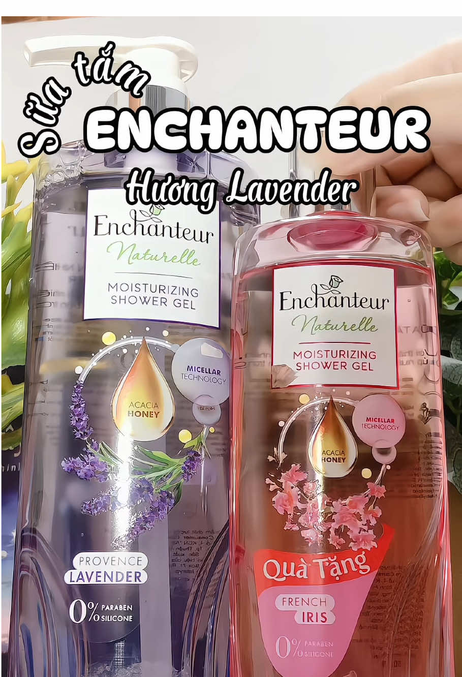 💖Tắm xong thơm như một cánh đồng hoa tím. Sữa tắm Enchanteur hương Lavender dịu nhẹ mà gây thương nhớ🫶 #minreview #suatamenchanteur #huonglavender #huongiris #thomngatngay #enchanteur #suatamenchanteurhuonglavender #suatamthom #lavenderlover #reviewsuatam #enchanteurnaturelle #suatamduongdaenchanteurnaturelle #suatamenchanteurnaturelle 