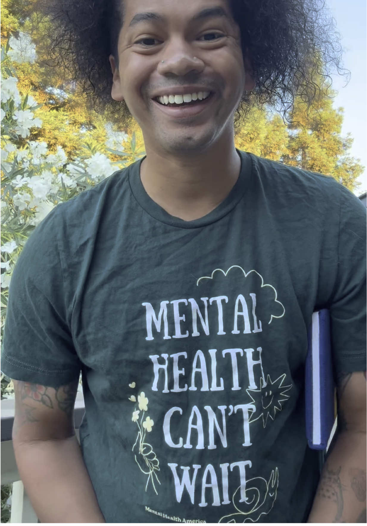 You have a library story, the library is for everyone! 😁😊 Video Description: Mychal, in a @Mental Health America shirt, issues a mental health check. He explains he’s been having a hard time time with panic attacks, nightmares, and worry. In talks with his mental health team, he’s focusing on getting back to jot, which for him is… the library! Of it having community, all sorts of books and more, something for everyone. A house of hope and positivity. Mychal intends to start asking people why the library is important to them and writing it down. Library stories bring him joy, and everyone has a library story. He acknowledges that you can always tell him “not today” if he asks you such a question and you don’t have the spoons to answer 💚 #BookTok #LibraryTikTok #MentalHealth #Storytime 