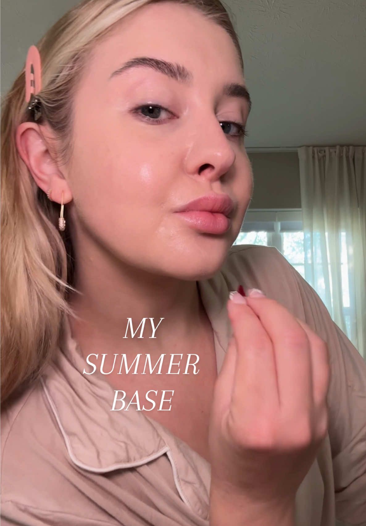 never will shut tf up about this stuff!!! 😭🤌🏼 + it’s SPF 50!!!! under “MY MAKEUP” on my Amazon storefront, 🔗 in bio. #summermakeup #amazonbeauty #colorscience #rosacea #makeuptips 
