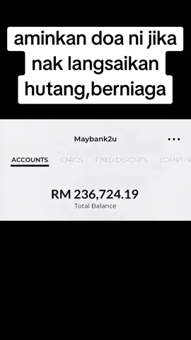 aminkan doa ni jika nak langsaikan hutang,berniaga/update niaga? #assalamualaikum #amin #aminyarobalallamin🤲🏻 #doa #doaku #berniaga #fypage 