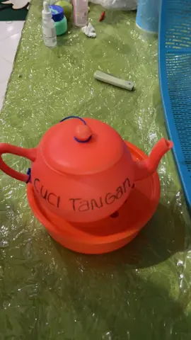 teko buat cuci tangan biar lebih praktis #ceret #cucitangan 