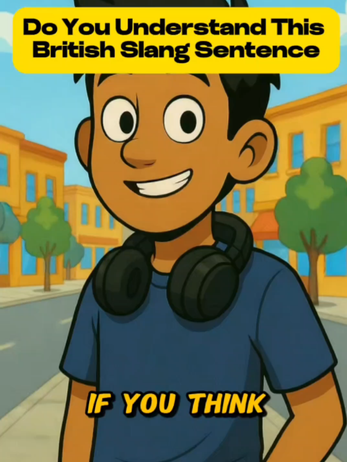 Do you understand this British slang sentence #learnenglish