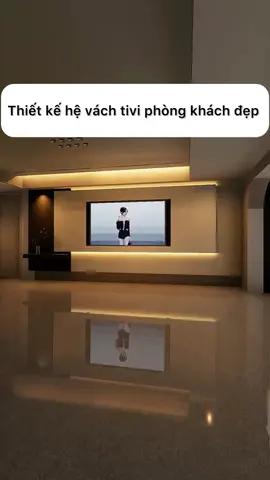 Hệ vách tivi đẹp cho phòng khách nổi bật #thietkethicongtrongoi #fresh_design #phongngudep 