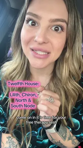 Lilith, Chiron, North & South Node in the 12th House ~ it’s time for your mini therapy sesh 🫶 #astrology #birthchart #reading #lilith #chiron #northnode #southnode #12thhouse 