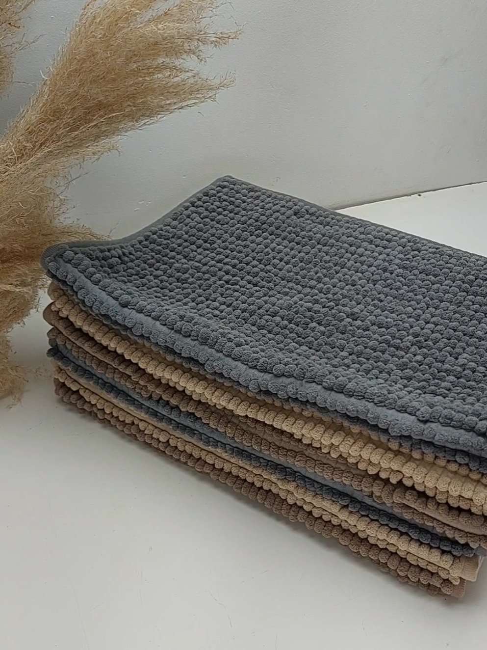 Tapetes da shoppe para o meu banheiro 🛁🏡✨️ #enxovaldecasanova #tapetedebanheiro #listadeenxoval #apartamento #vistoria 