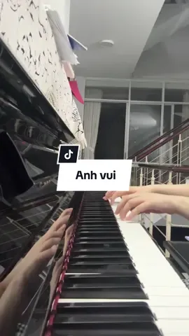 Anh vui đến nỗi nghẹn ngào nhìn người ta cầm nhẫn cưới trao 😭 #anhvui #xuhuong #pianocover #gaixinhtiktok 