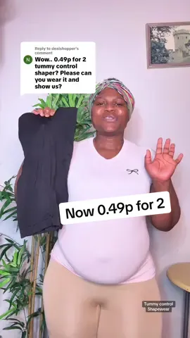 Replying to @dealshopper  Tummy control shaper for tummy tightening. #shapewear #tummycontrol #tummycontrolshapewear #bodyshaper #shapewearreview #honestreview #tiktokmademebuyit #fyp Tummy control pant 