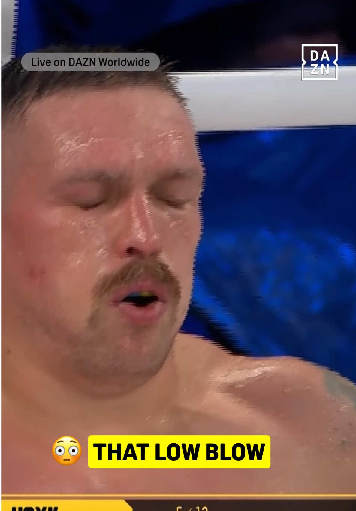 The moment Daniel Dubois landed a low blow on Oleksandr Usyk in their first fight 👀 Did you agree with the referee? 🤔 🎟️ Buy #UsykDubois2 NOW - link in bio | July 19 | Live exclusively on DAZN #boxing #dubois #usyk #highlights #boxingtok #dazn 