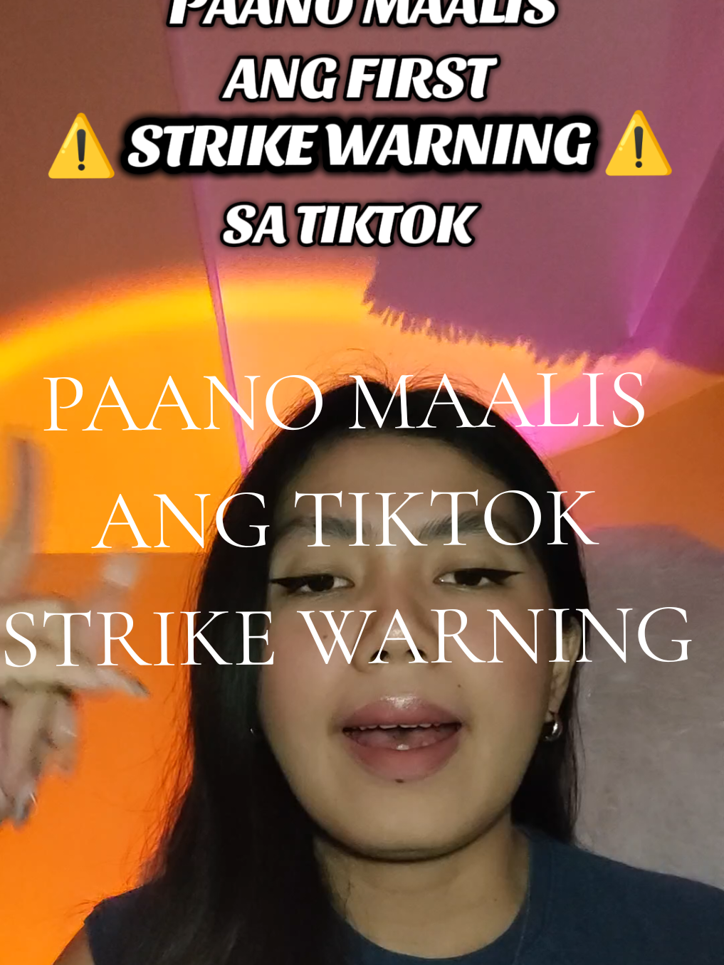 Replying to @leejhonreyestubo eto na po. sana po makatulong kung paano maalis ang strike warning sa tiktok account.✨💗 #tiktokstrikewarning #tiktokstrikeawareness #paanomaalisangtiktokstrikewarning #affiliatetips #tiktokwarning 