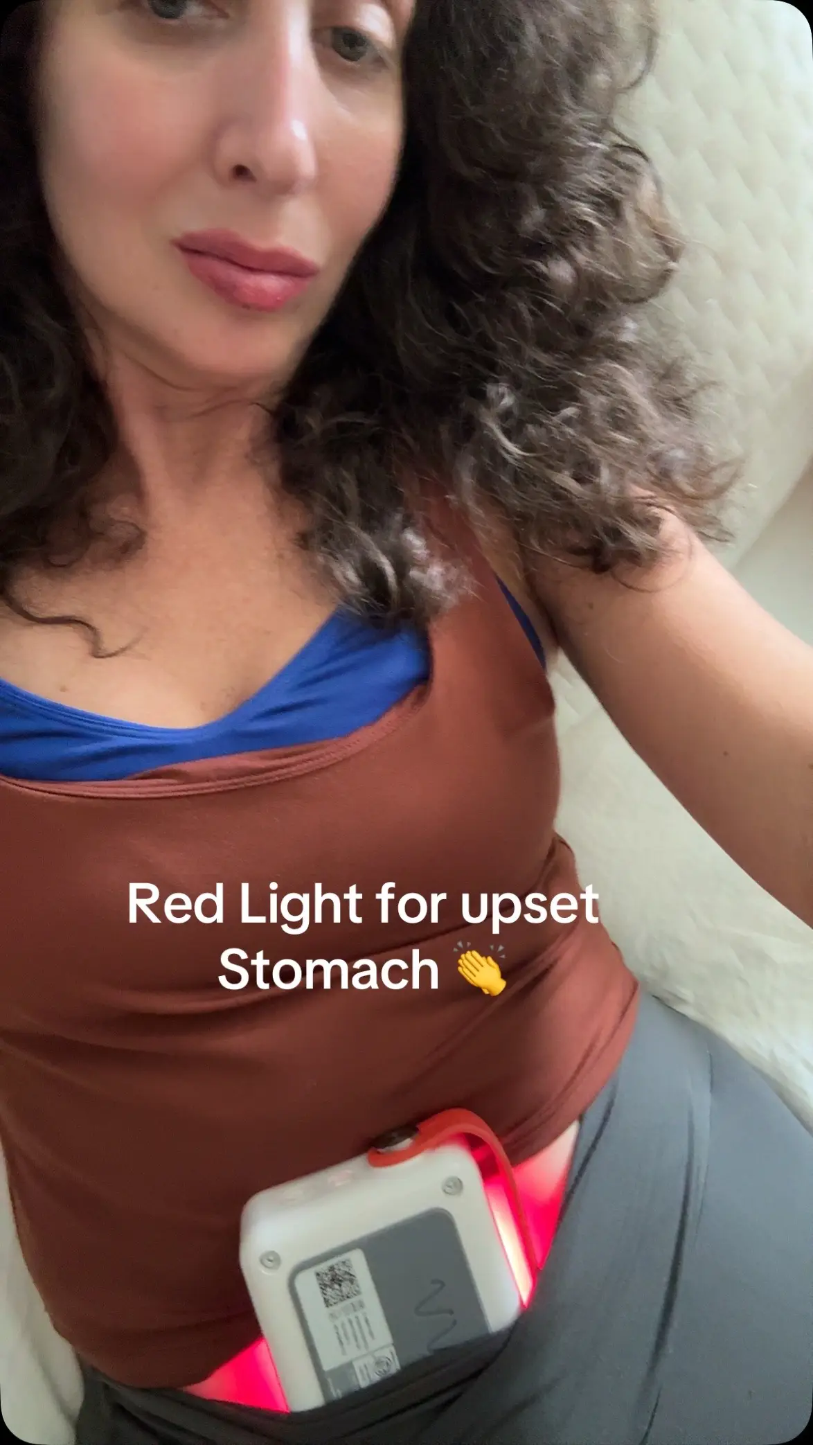 Ate something I never eat and now I’m paying for it… 😅 Grateful for my charcoal pills and my Joovv red light to help soothe the tummy ache. Red light helps calm inflammation and support digestion—especially when your gut’s upset. Here’s the one I use: https://lddy.no/1lqep 💡 Use code CLEANEVE to save!