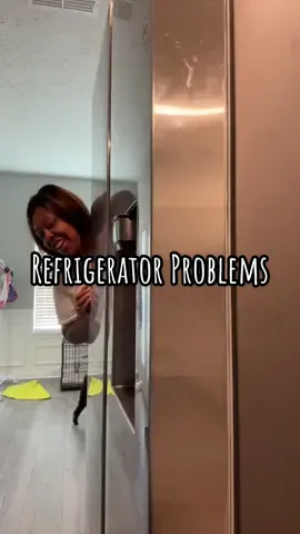 We bought a new @LG Electronics USA refrigerator from @Best Buy but didn’t know there was a charge to relocate the old fridge to the garage. 😅 @Samsung why are we having to replace a 3 year old fridge?! I’m pretty sure the Samsung dishwasher is next 😒. Make it make sense. Anyways getting this fridge to the garage is going to be quite the task. Let the hilarity ensue. 🤪#samsung #refrigerator #problemsolving #homeowner #homeownerproblems 