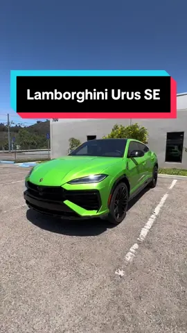 Send this video to them so you can ride in a Lamborghini Urus SE 🫡