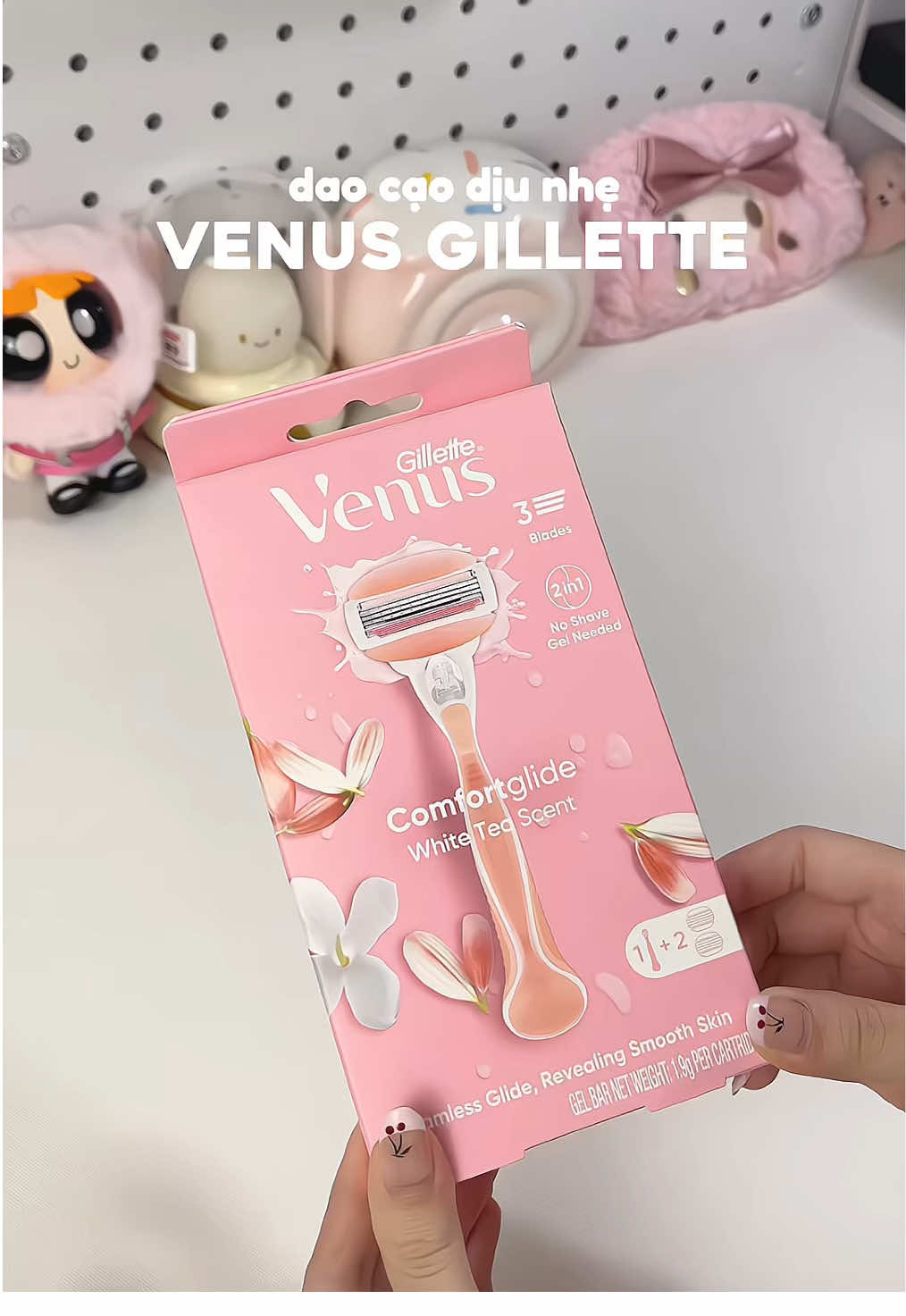 Chưa thể đổi qua loại mới được luônn #daocaovenus #gillettevenus #daocaolong #meocamunbox #meocamleee 