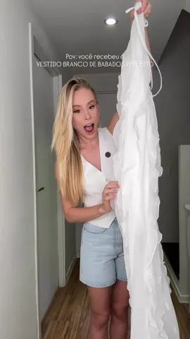 Eu amei esse vestido!!! Ele é da shein L I N K na bio