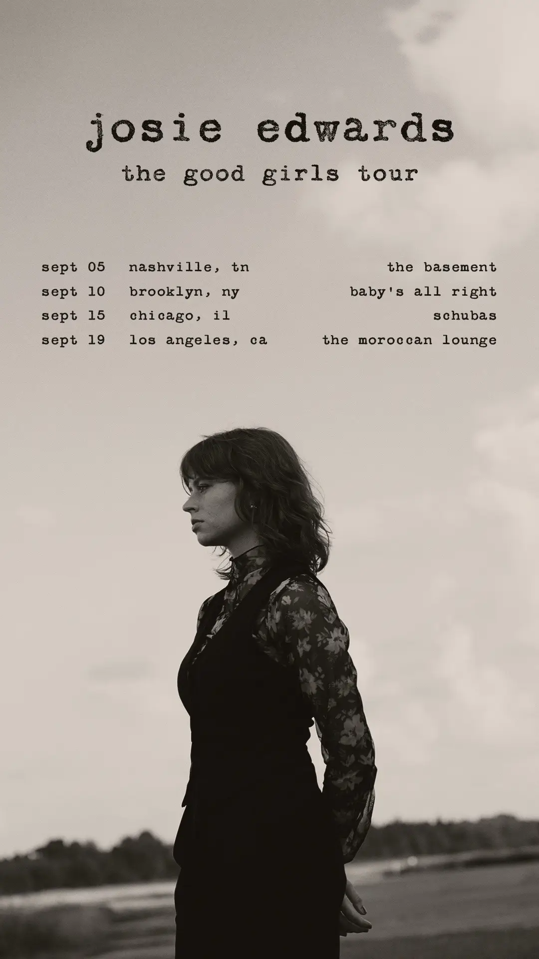 This midwest gal is going to see the world, and hopefully YOU?! 🤩🥹 I’m so excited to play some of my first shows ever with my own music.  Presale goes live tomorrow at 10a local time. (link in bio) 
