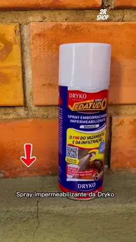 Borracha Liquida Impermeabilizante Spray Vedatudo 400ML tinta líquida de borracha impermeável DRYKO #spray #dryko #impermeabilizante #drykovedatudo #construção 