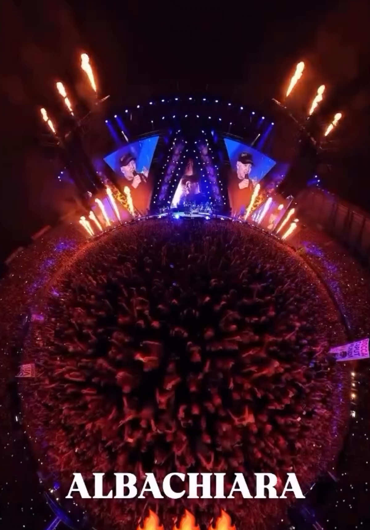 Repost from IG user @markgallardodj • Albachiara e finale, Vascolive2025 Bologna 🤍 . #vascorossi #vascolive #vascolive2025