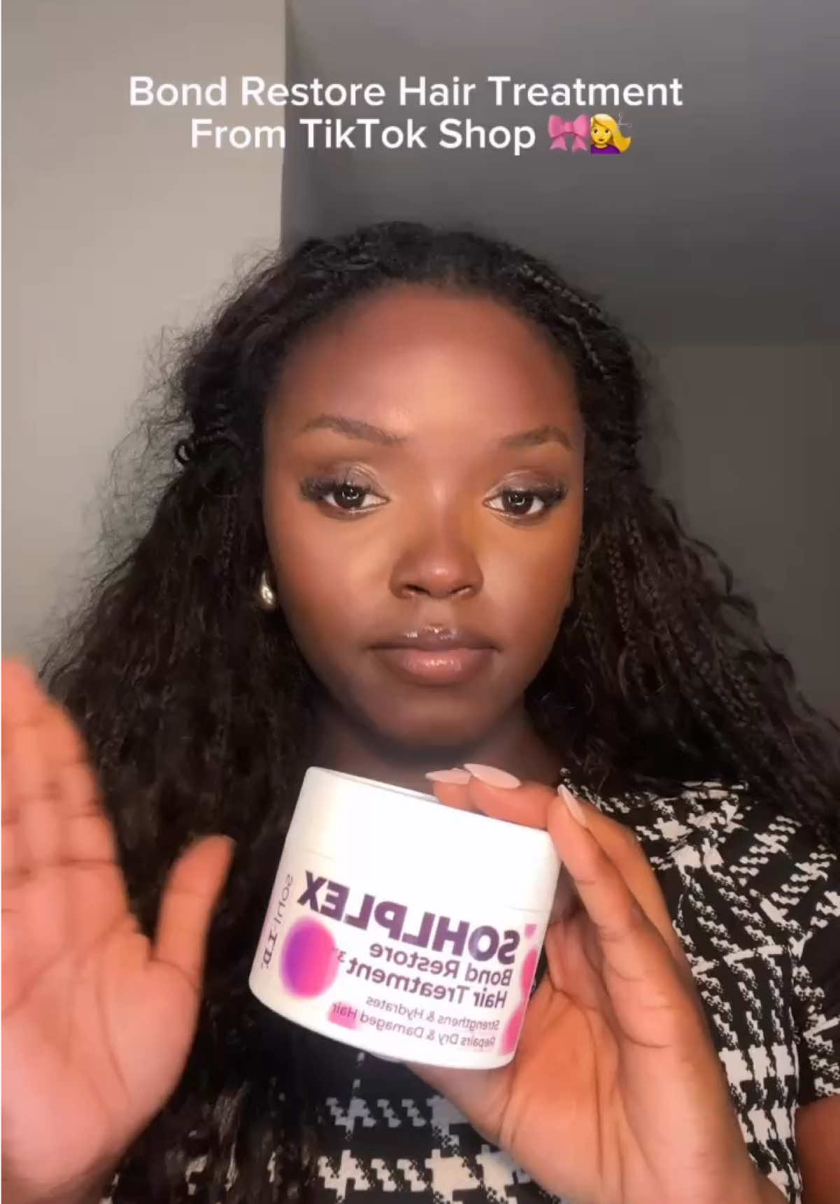 Her hair needed a rescue and SOHLPLEX understood the assignment 💅🏾✨ @sohl-I.D.  #sohlid #hairtok #tiktokshop #hair 