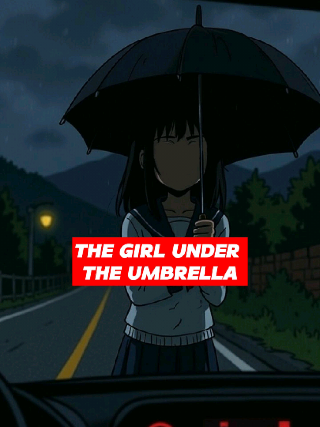 The Girl Under The Umbrella | Japanese Urban Legend #scarystory #japan #mystery #horror 