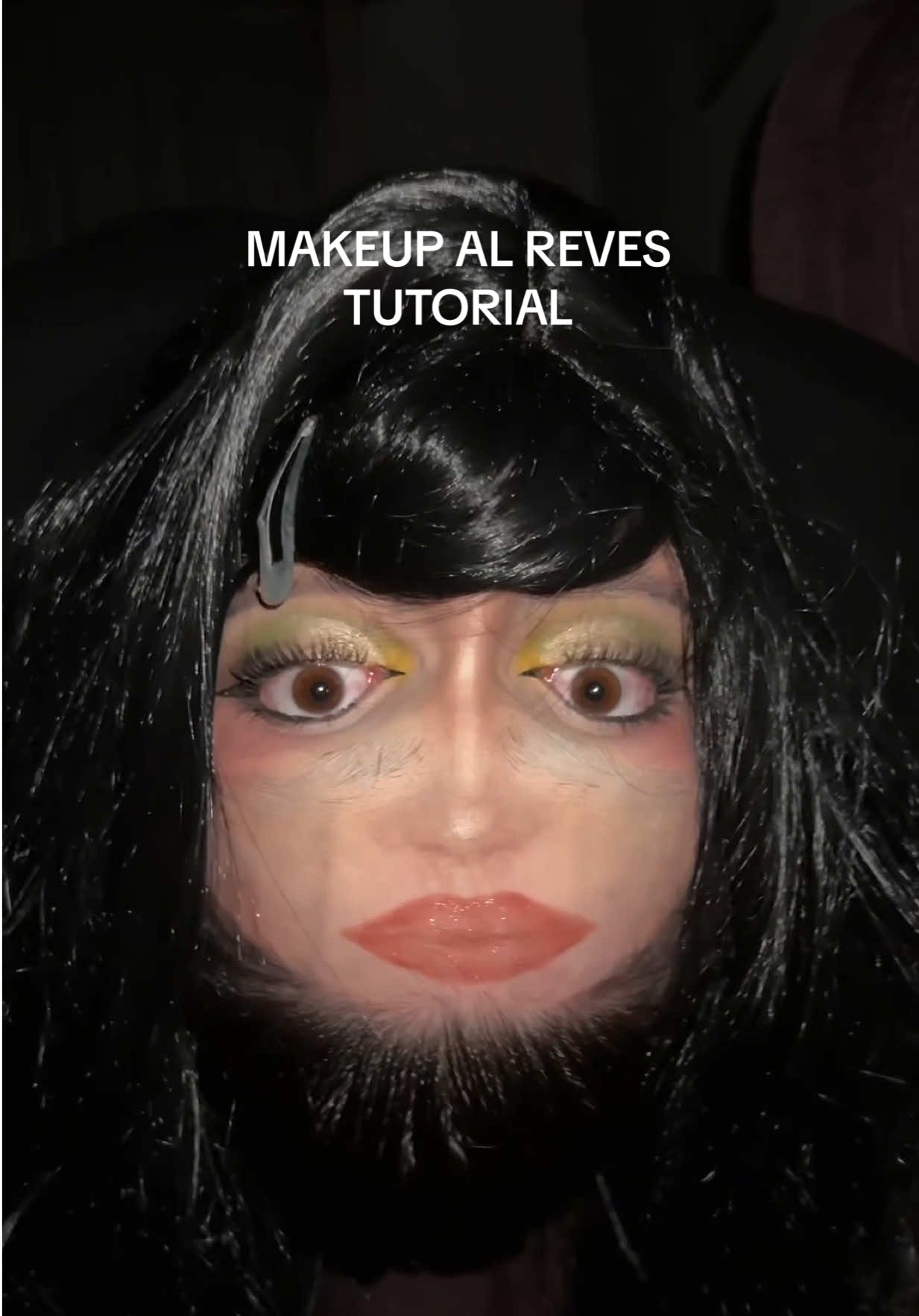 MAQUILLAJE AL REVES?? ACEPTO🥹🫦 ustedes tambien veian estos videos? #makeup #makeupalreves #upsidedownface #makeuptutorial #makeuptransformation #makeupchallenge #naik