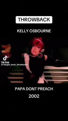 #throwback #papadontpreach #kellyosbourne #viral #madonnacover #ozzyosbourne 