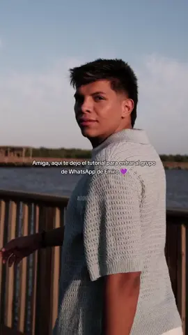 Amiga, es supe sencillo entrar al canal de WhatsApp de Emi, espero si les pueda servir. 💜 @Emiro Navarro #TeamEmiro 💜. #xyzcba #emironavarro #fyp #emirodela38 