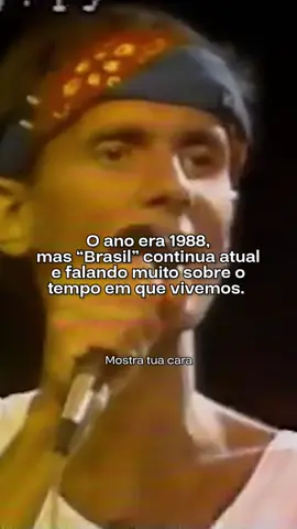 O ano era 1988. No palco, dois gigantes da nossa música. Na TV, a versão original de Vale Tudo fazia o país inteiro cantar 