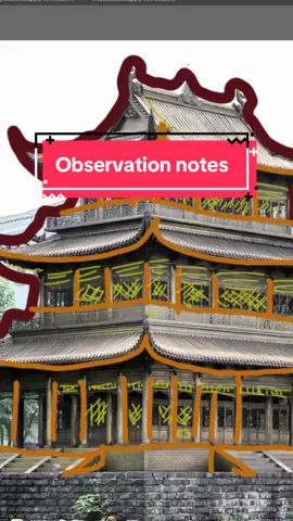 Observation and 3D is arguably the best way to create complex architecture for art. #creatorsearchinsights  #artprogress, #artjourney, #sketch, #artistsoftiktok, #drawing #blender3d 