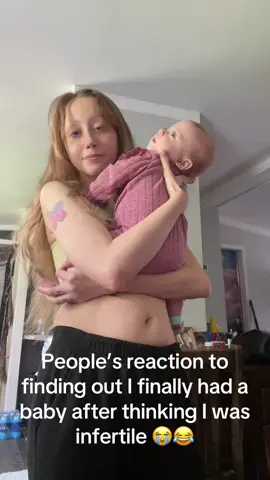 Didn’t know I was O- until she came along #MomsofTikTok #mom #babygirl #baby #fyp #infertilty 