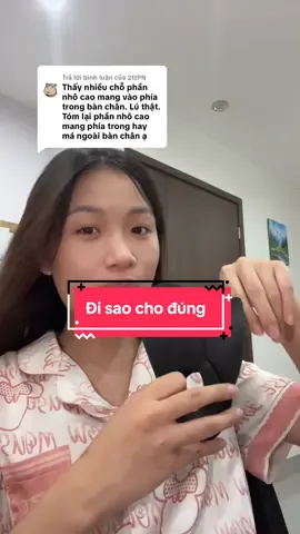 Trả lời @2ttPN  cho phần nhô cao ra ngoài sẽ có hiệu quả b nha #hametsaumuoi #hametsau #macdocungha #lotgiaycongthaihoc #lotgiaythangchan #lotgiaydinhhinh 