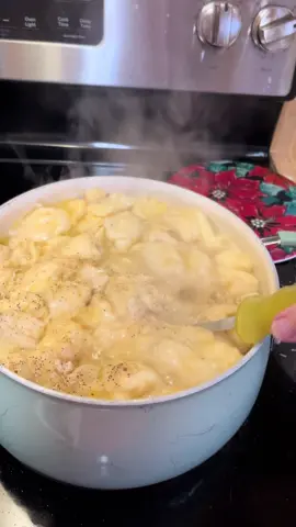 Delicious chicken n dumplings let’s eat 