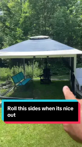Staying cool and bug free with this 13x13 canopy that has a mosquito net.  #dealsforyoudays #garvee #mosquitonet #canopy #popup 