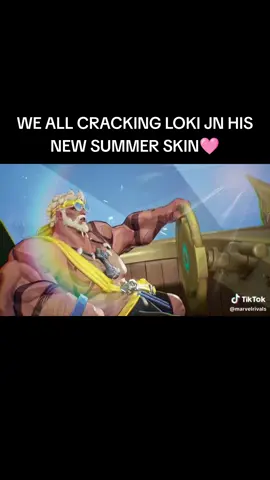 holy grail his new skin is sososo gooddd<3  #marvelrivals #lokilaufeyson #loki #summerskin #new #lokiedit 