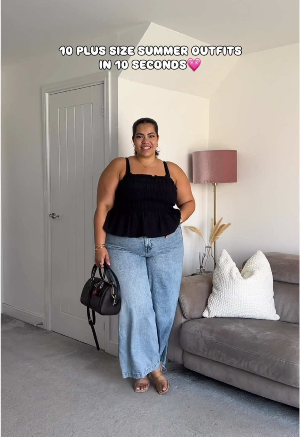 10 plus size outfits in 10 seconds🌸💗🥂✨#plussizefashion #plussizeoutfit 