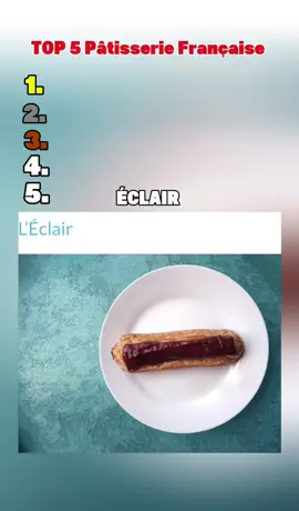 Top 5 Pâtisserie Française ✨ pt1  #FoodTok #FoodLover #patisserie 