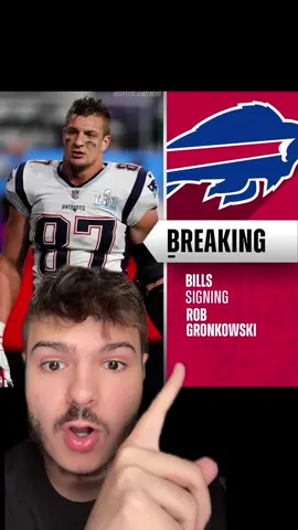 Rob Gronkowski just SIGNED with the Bills 😳🤯 #nfl #nflfootball #gronk #robgronkowski 