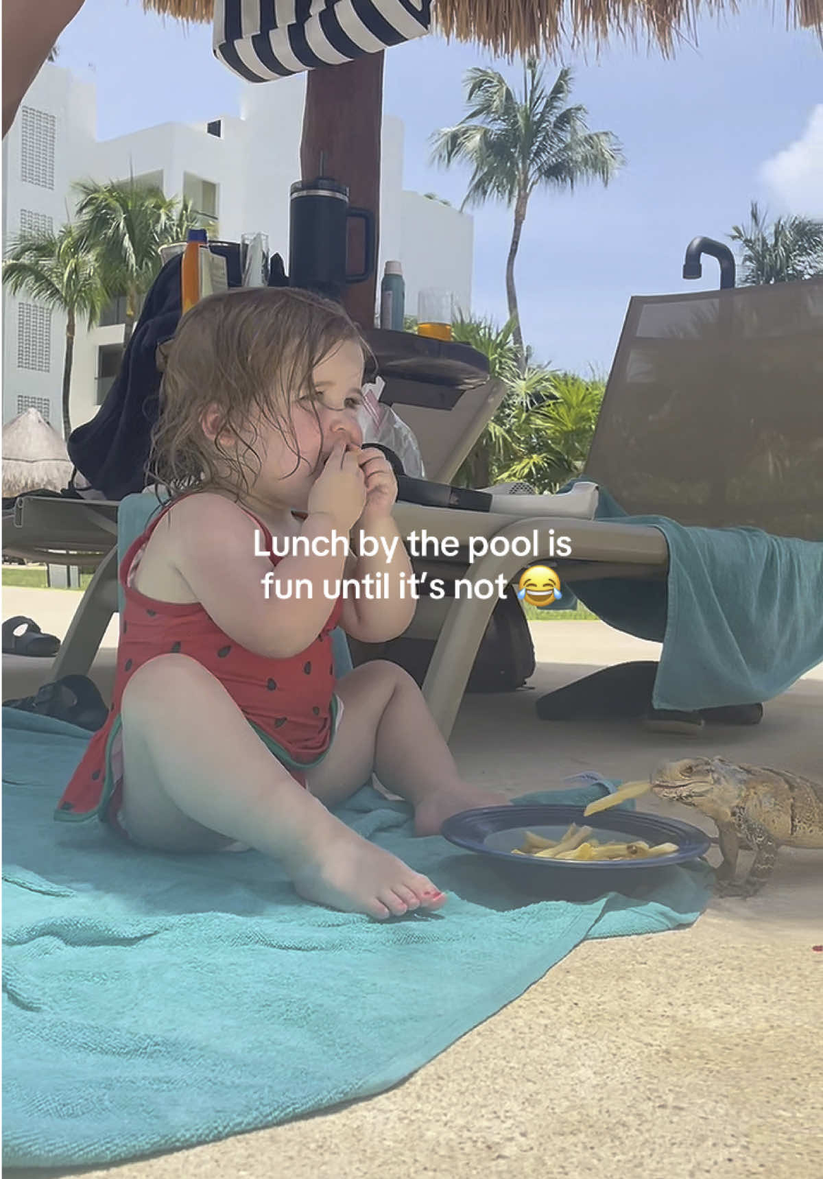 God forbid a girl tries to eat her french fries in peace on vaca 