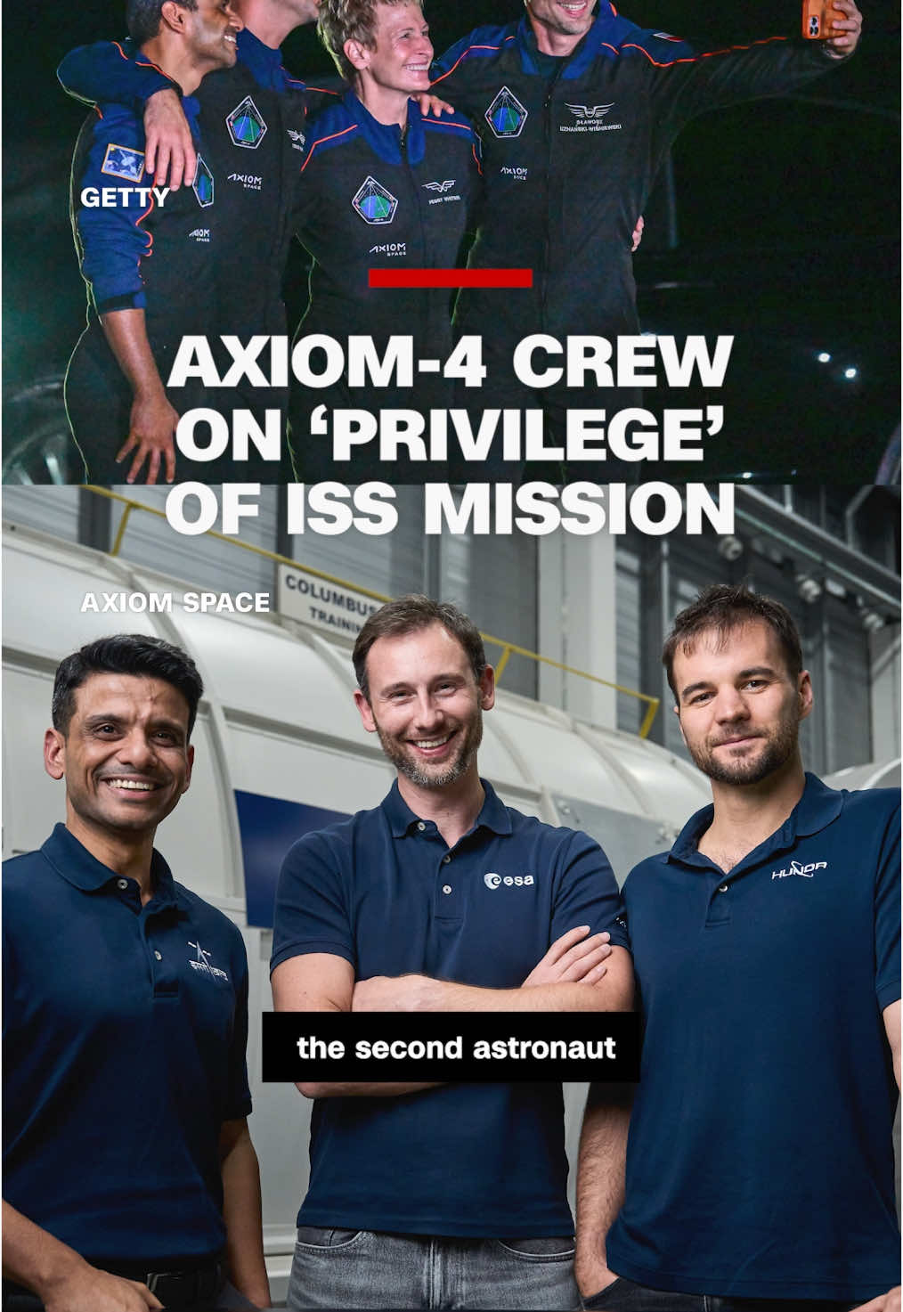 Polish and Hungarian astronauts share with CNN’s Paula Newton what the Axiom-4 mission to the ISS means for their countries. #cnn #space #Axiom #iss 
