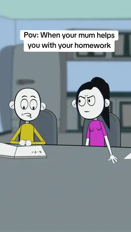 Pov: When your mum helps you with your homework #homework #mom #momsbelike #momsontiktok #relatable #humor #assignment 