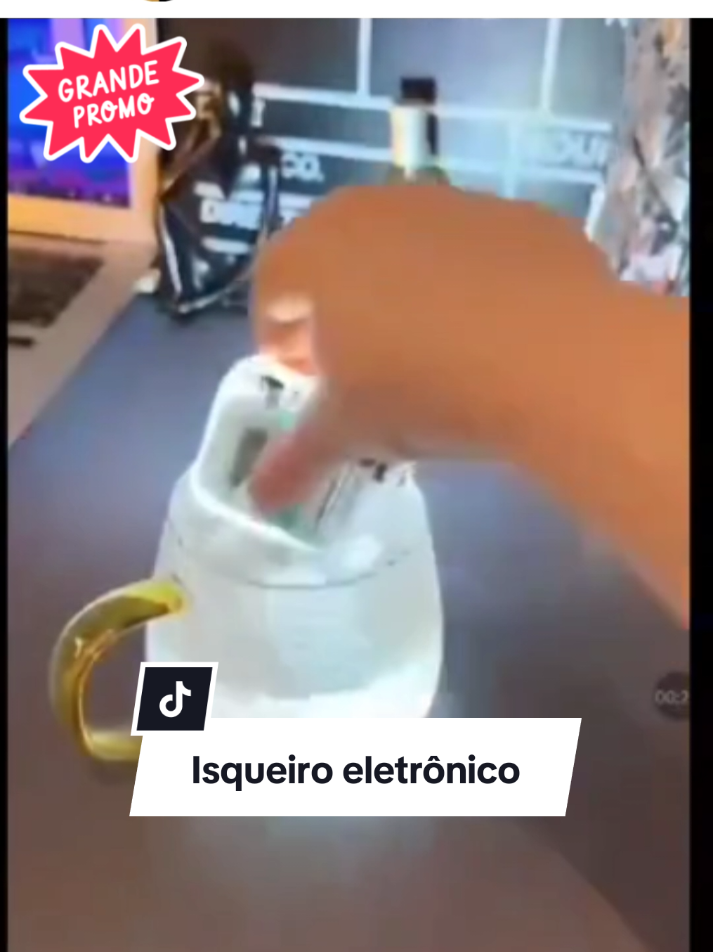 Isqueiro eletrônico impermeável  #TikTokShopChegou  #TikTokShop  #creatorsearchinsight 