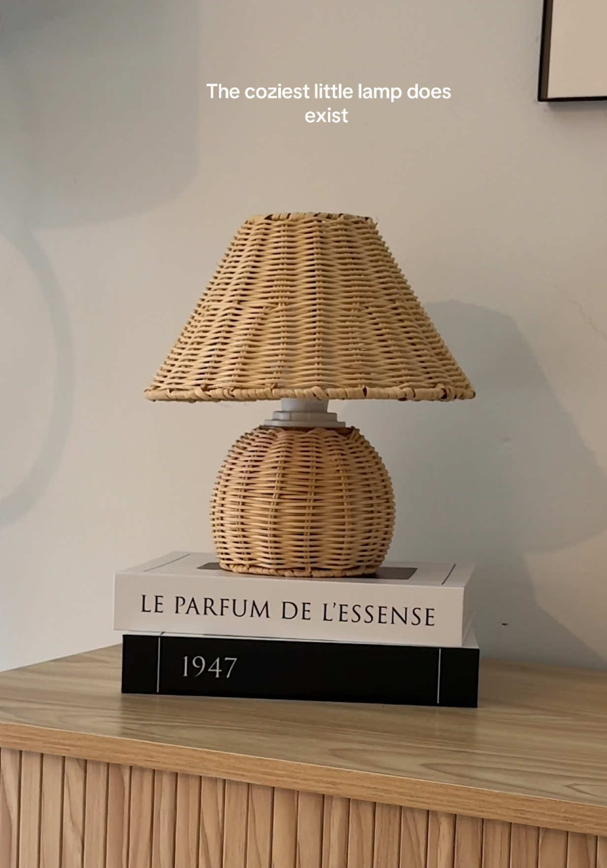 I swear by the fact lighting makes a home 10x more cozy!! This bamboo lamp might be the cutest lamp I’ve ever seen✨ #lamp #lamps #cozyhome #homedecor #rattan #boho #Home #tiktokshop 